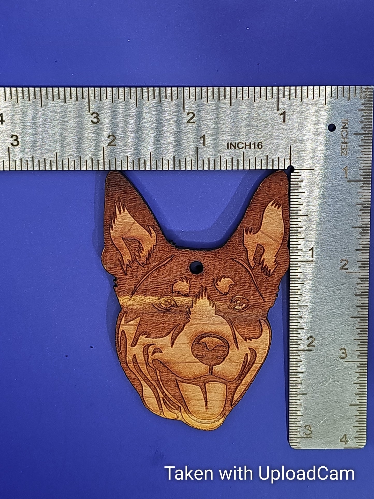 Australian Kelpie Cedar Ornament