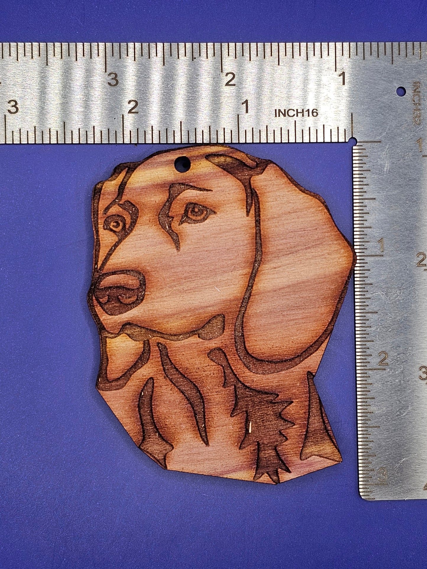 Hound Cedar Ornament