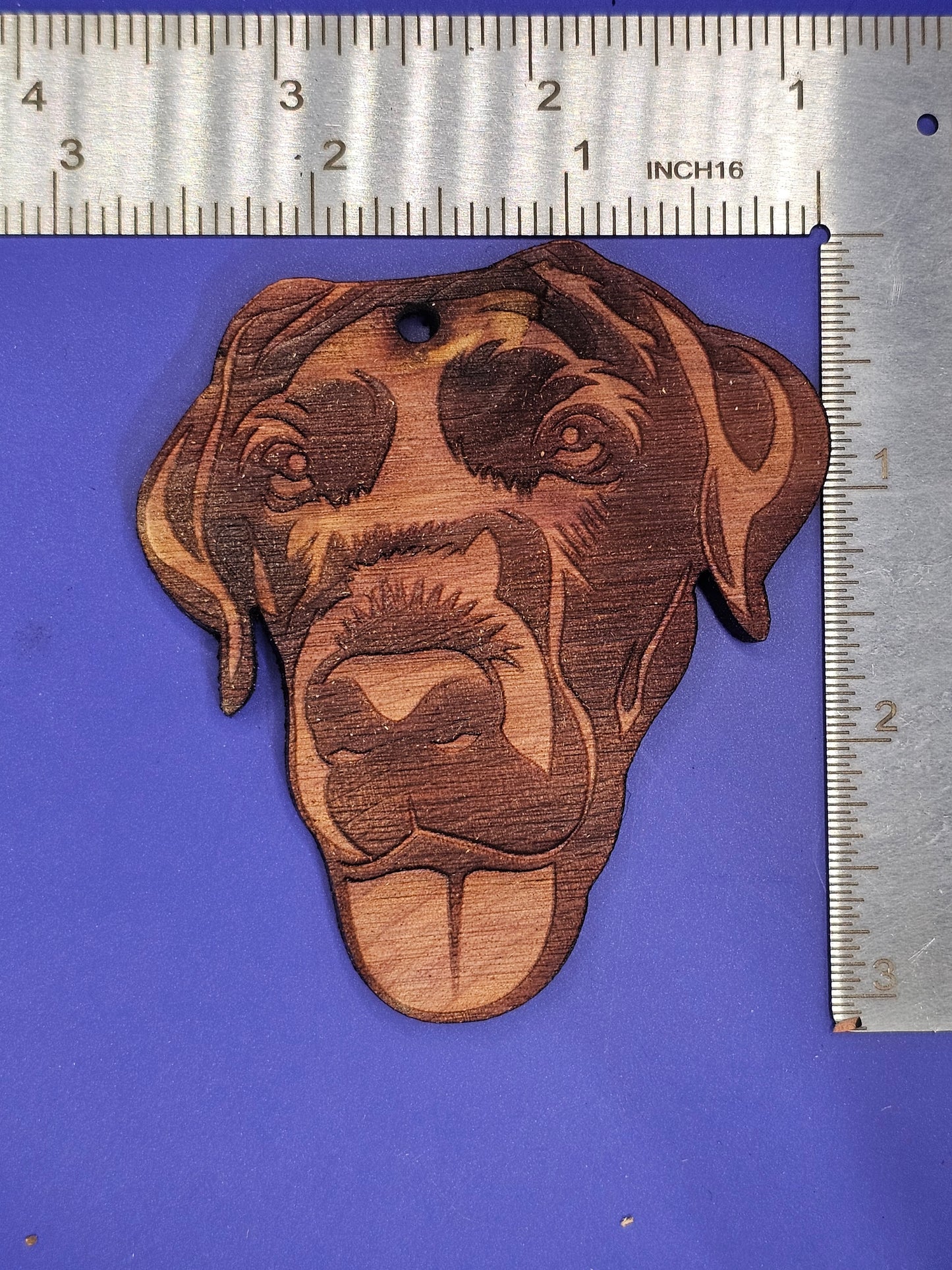 Labrador Retriever Cedar Ornament