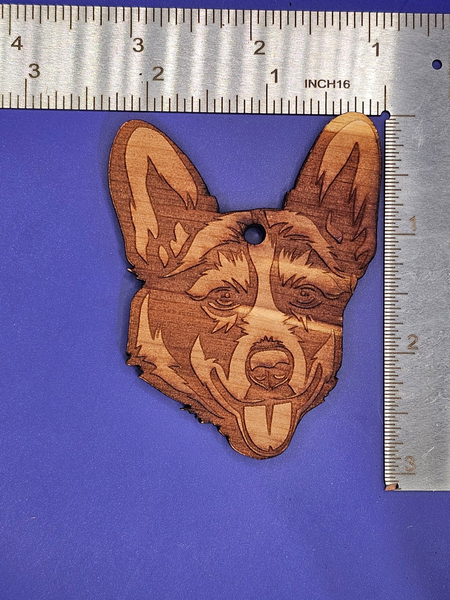 Pembroke Welsh Corgi Cedar Ornament