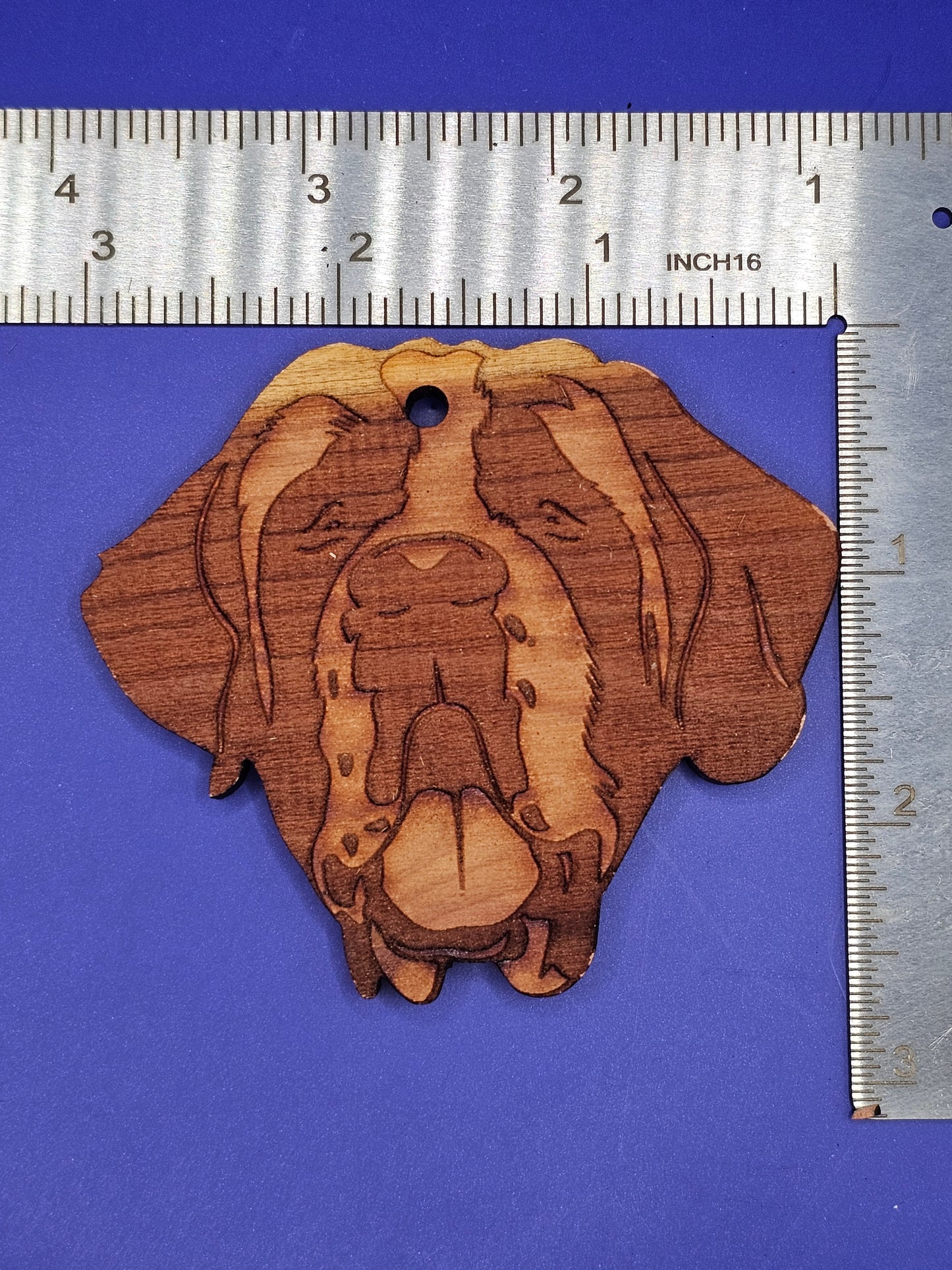 Saint Bernard Cedar Ornament