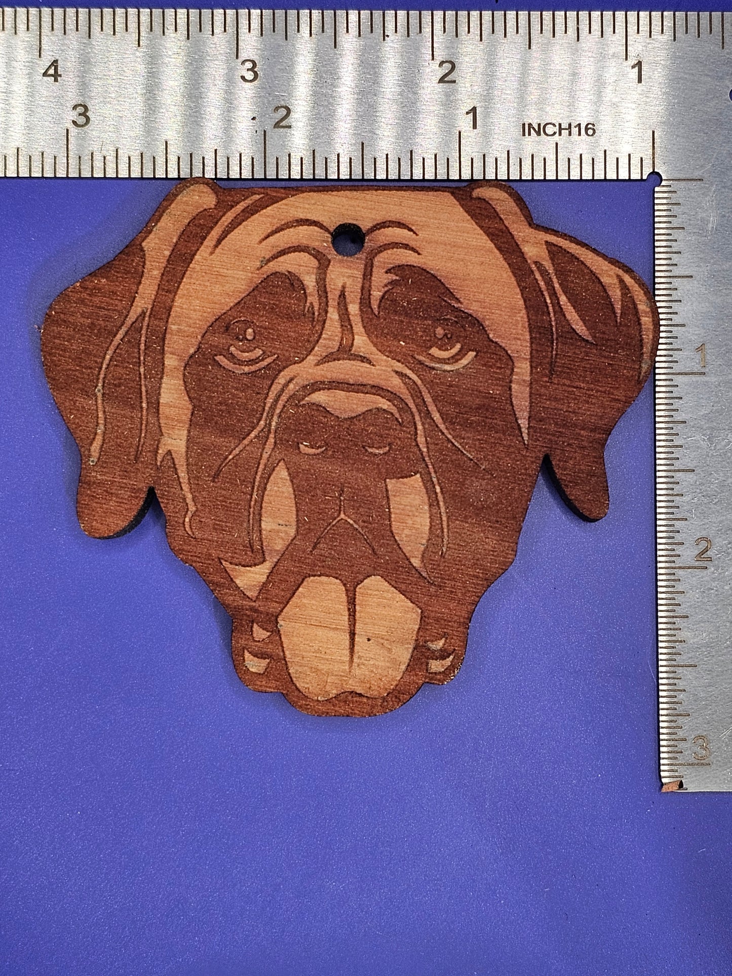 Mastiff Cedar Ornament