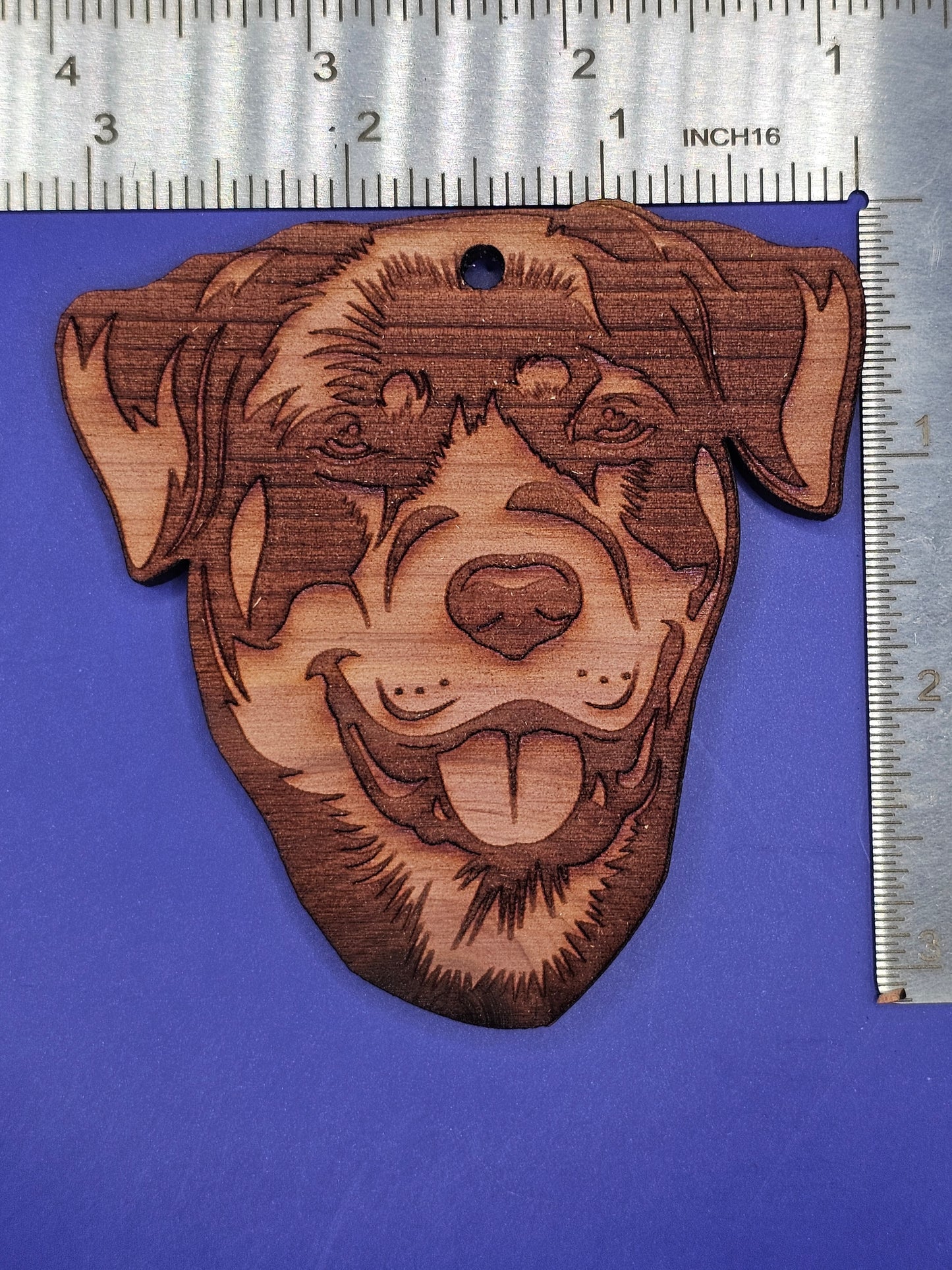 Rottweiler Cedar Ornament