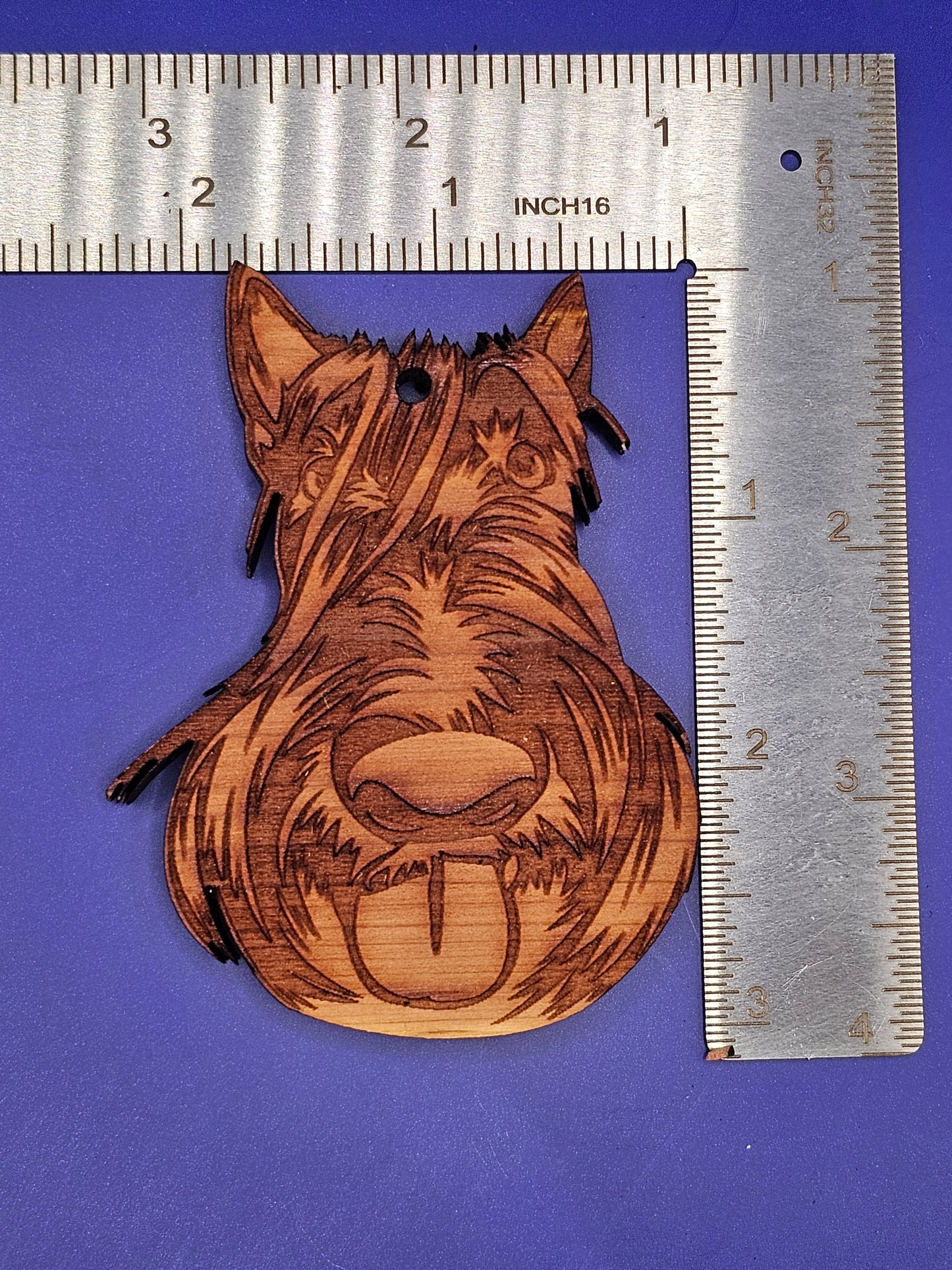 Scottish Terrier Cedar Ornament