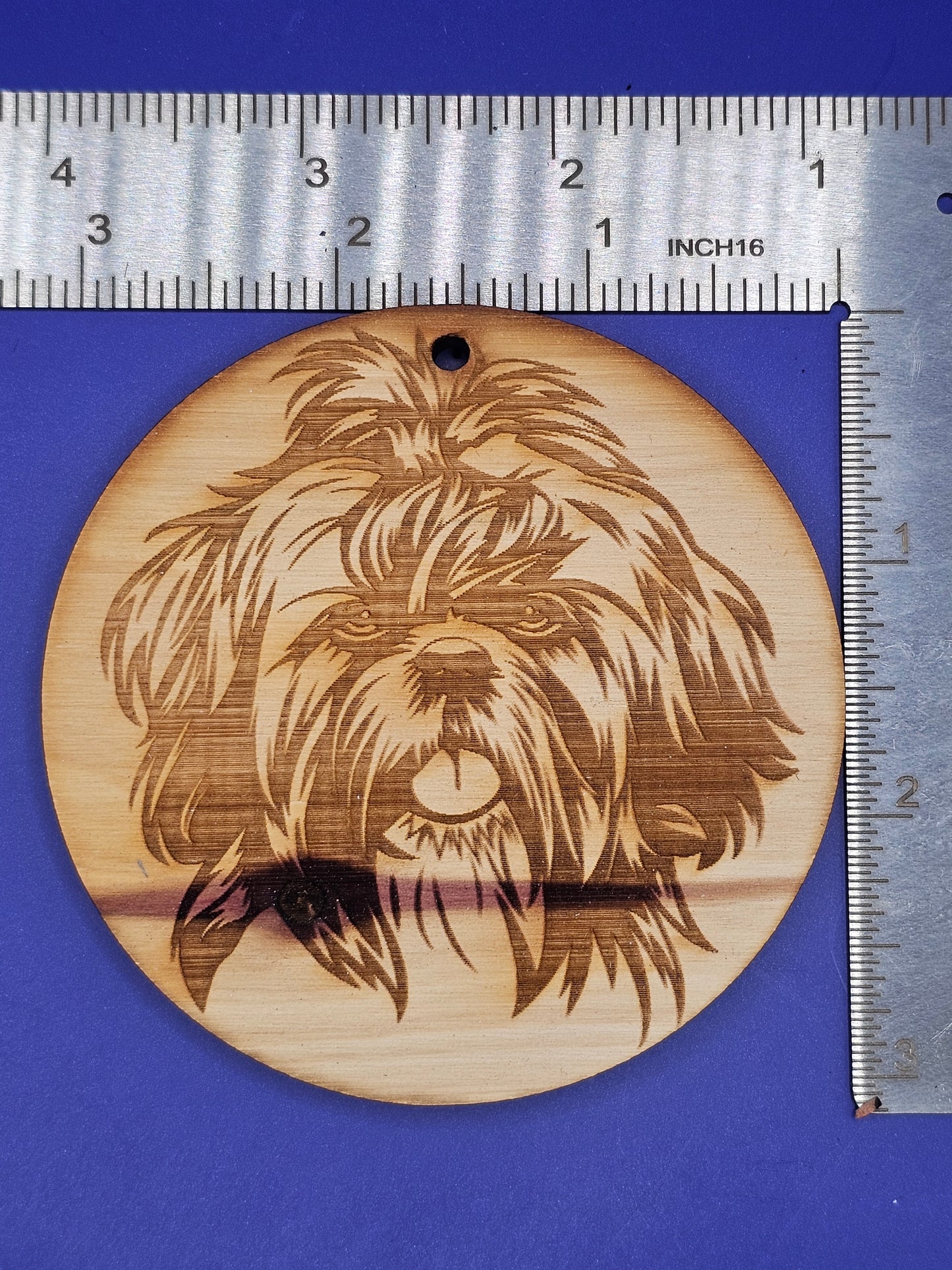 Shih Tzu Cedar Ornament