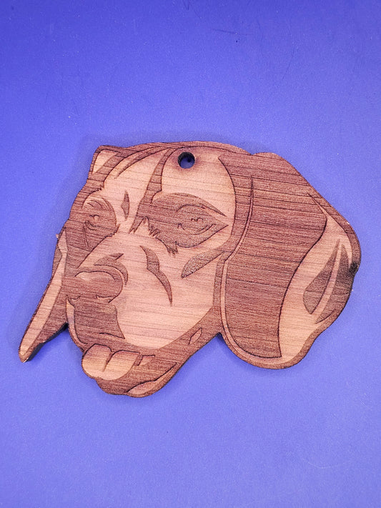 Beagle Cedar Ornament