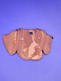Brittany Spaniel Cedar Ornament