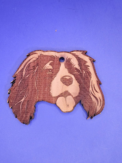 Cavalier King Charles Spaniel Cedar Ornament