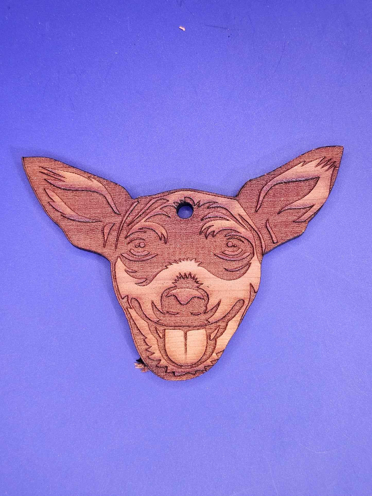 Chihuahua (short hair) Cedar Ornament
