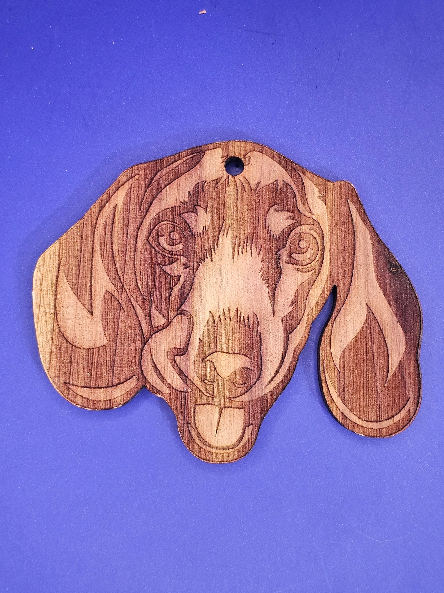 Dachshund Cedar Ornament