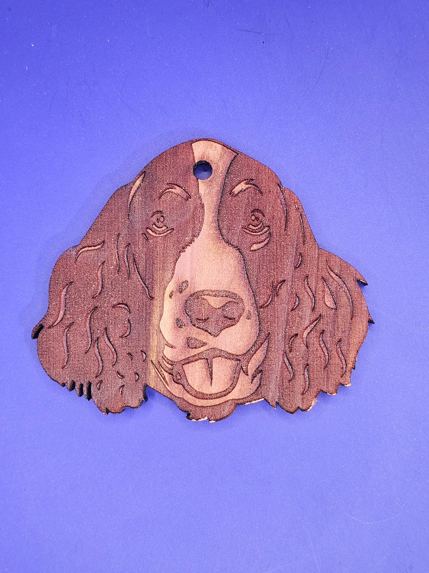 English Springer Spaniel Cedar Ornament
