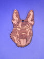 German Shepard Cedar Ornament