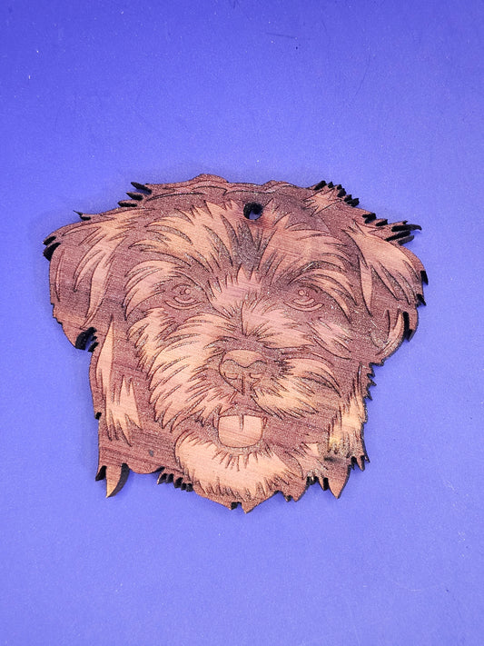 Havanese Cedar Ornament