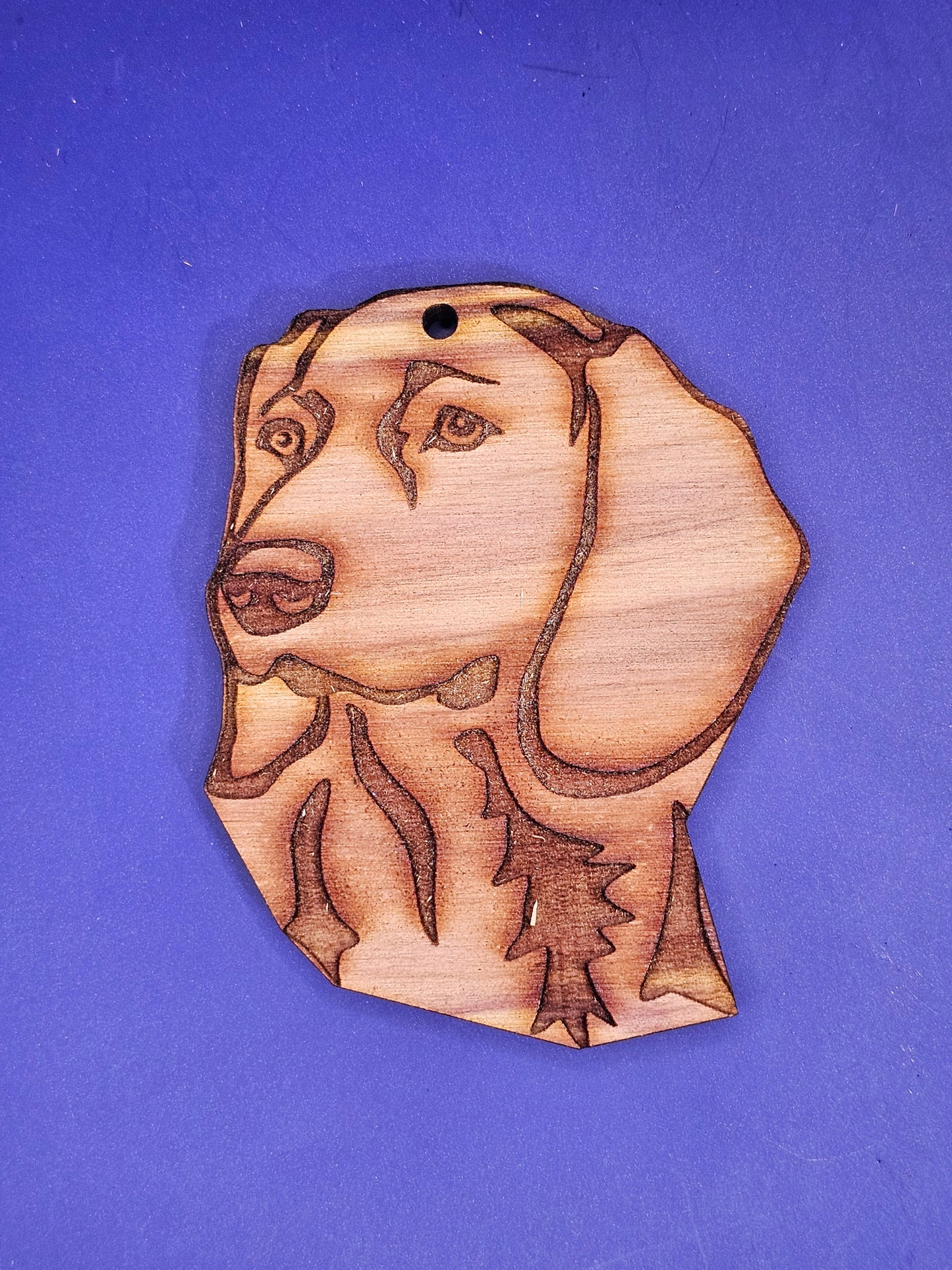 Hound Cedar Ornament