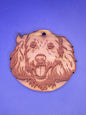 Labradoodle Cedar Ornament