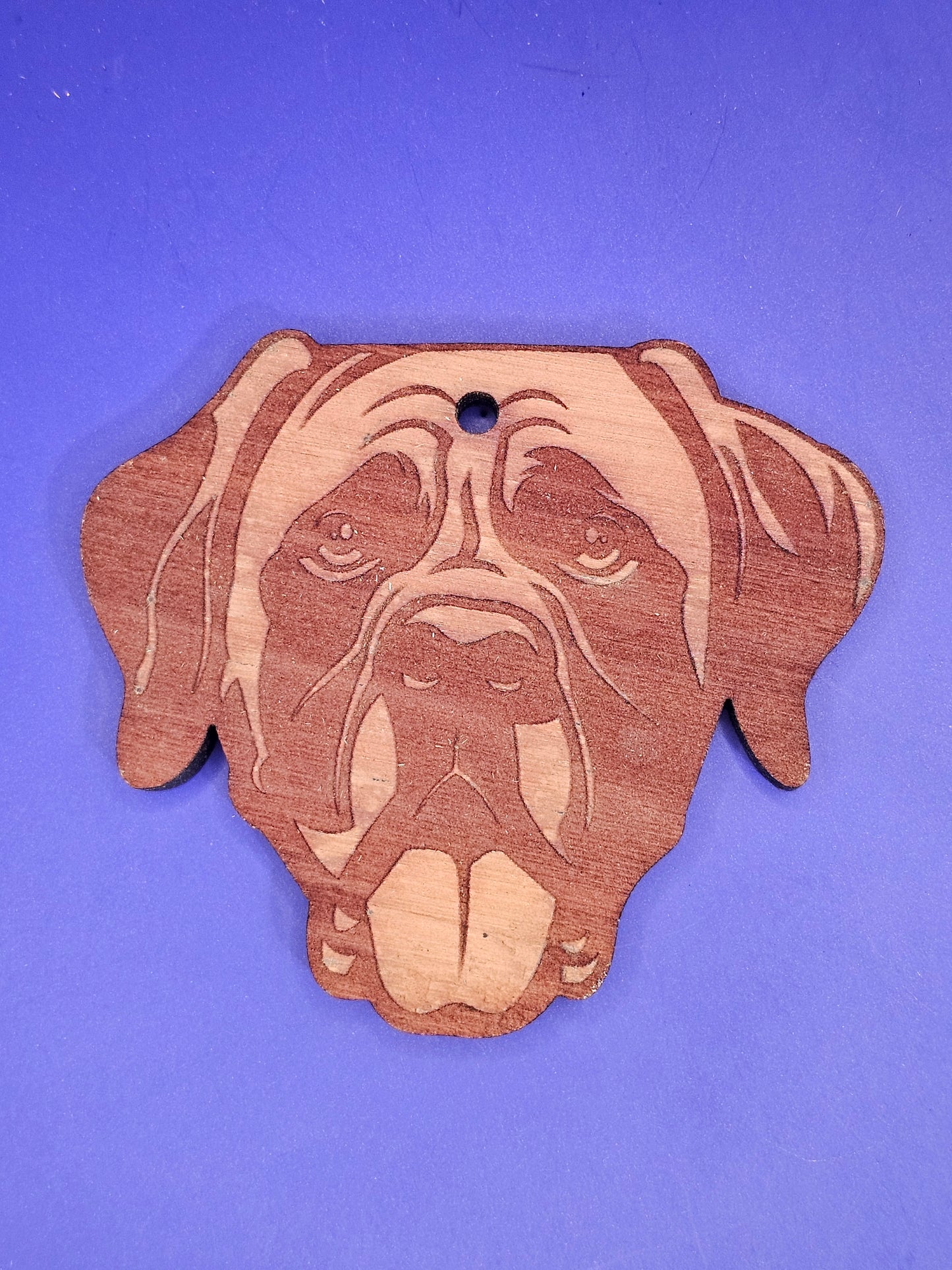 Mastiff Cedar Ornament