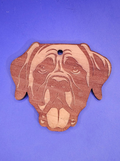 Mastiff Cedar Ornament