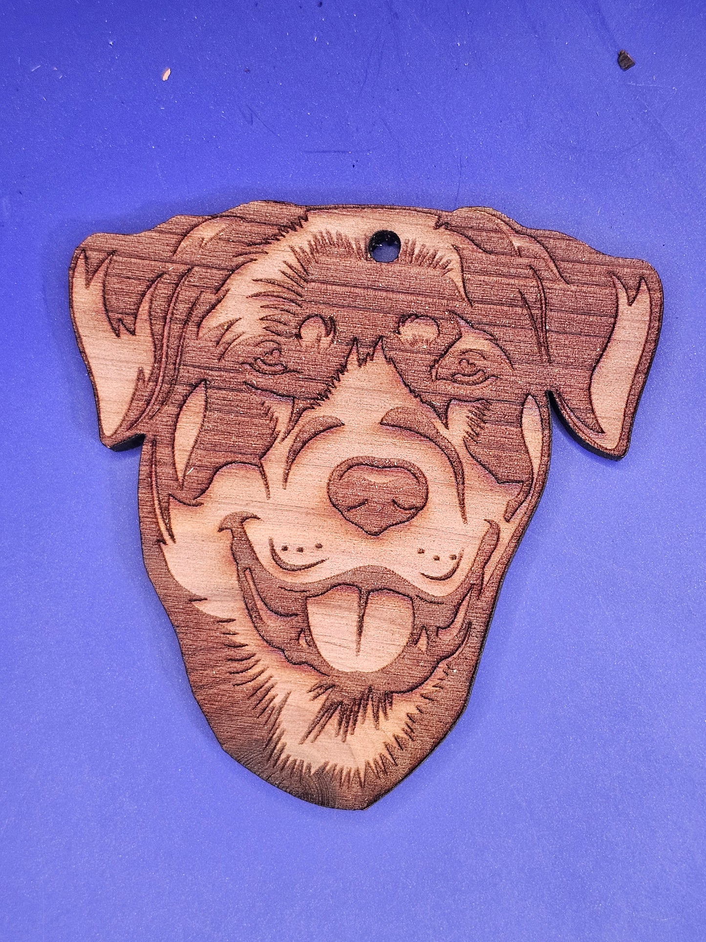 Rottweiler Cedar Ornament