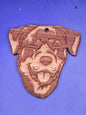 Rottweiler Cedar Ornament