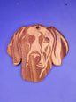 Weimaraner Cedar Ornament