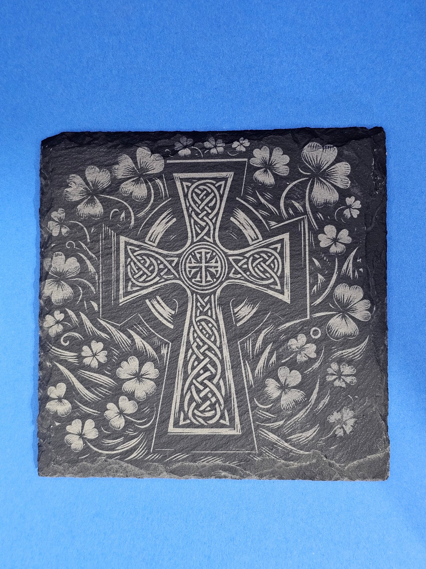 Celtic Collection Slate Coasters (set of 4 with holder)