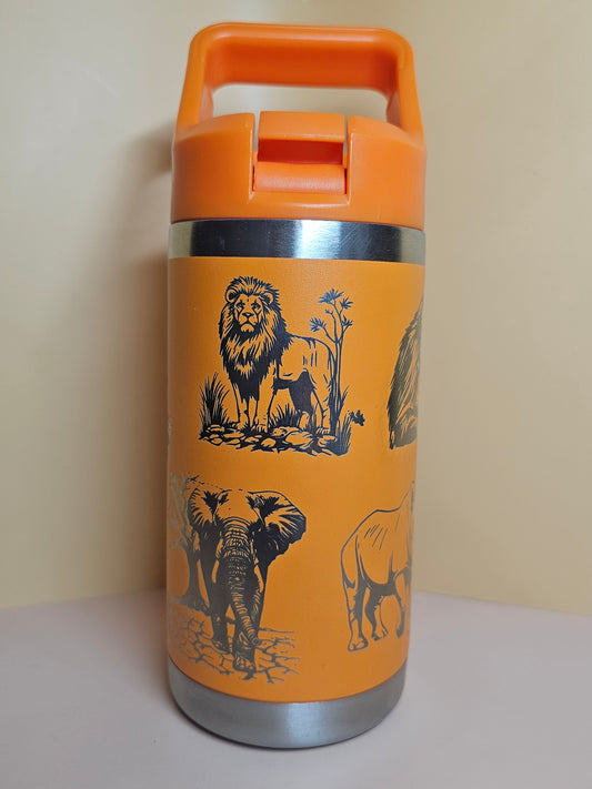 Safari Theme Laser engraved 12oz cups