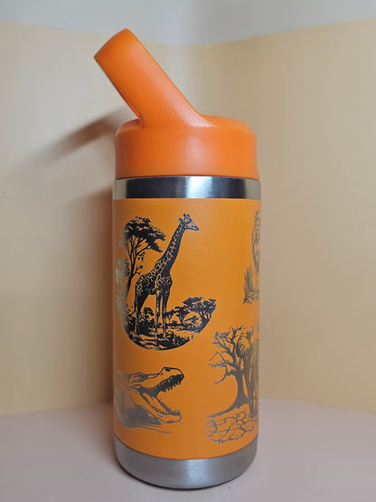 Safari Theme Laser engraved 12oz cups