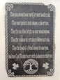 May You Always Have Work Laser Engraved Slate Door Hangers