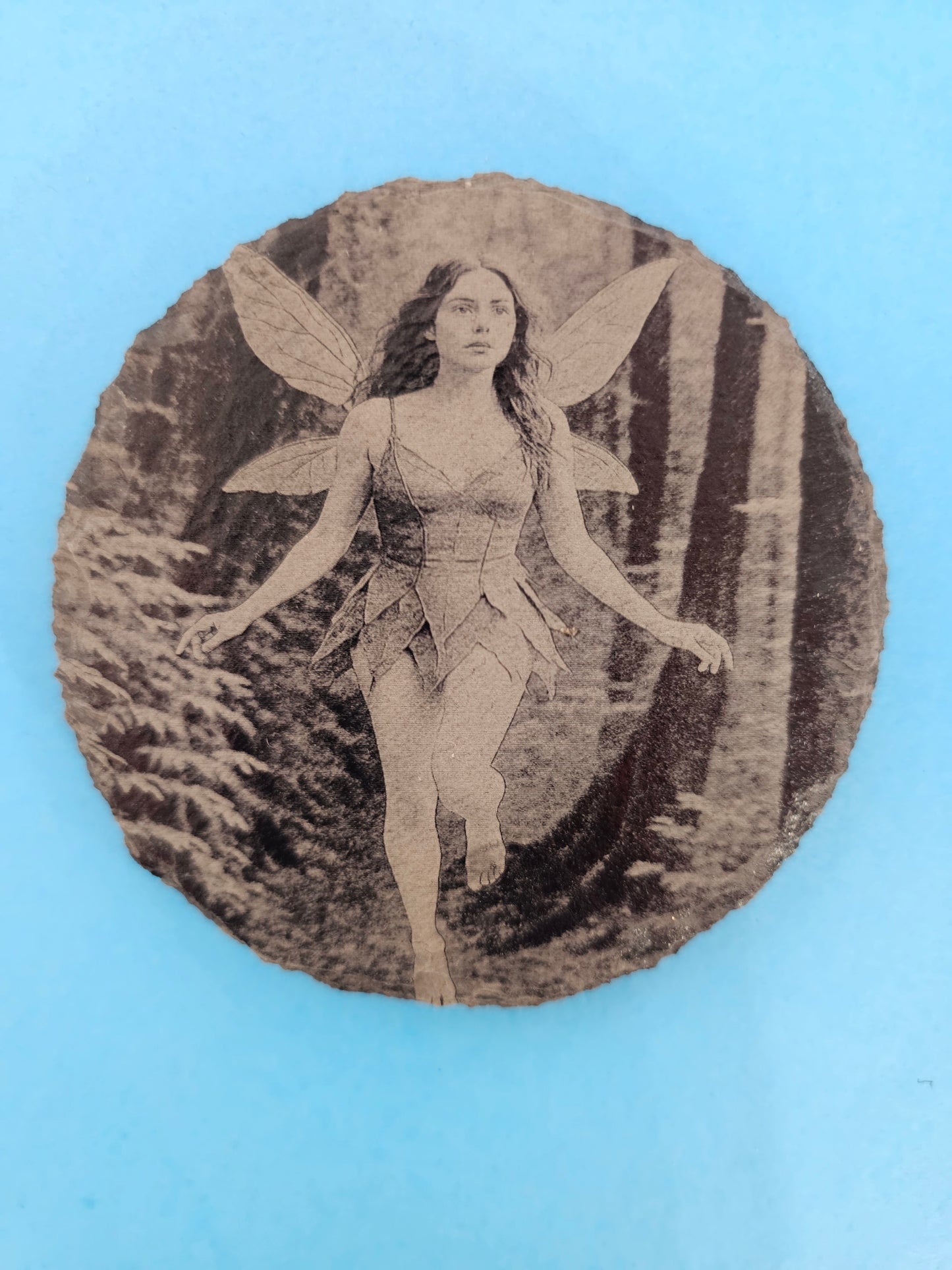 Fairy Tale Creature Slate Coasters (set of 4 with holder)