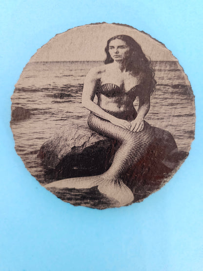 Fairy Tale Creature Slate Coasters (set of 4 with holder)