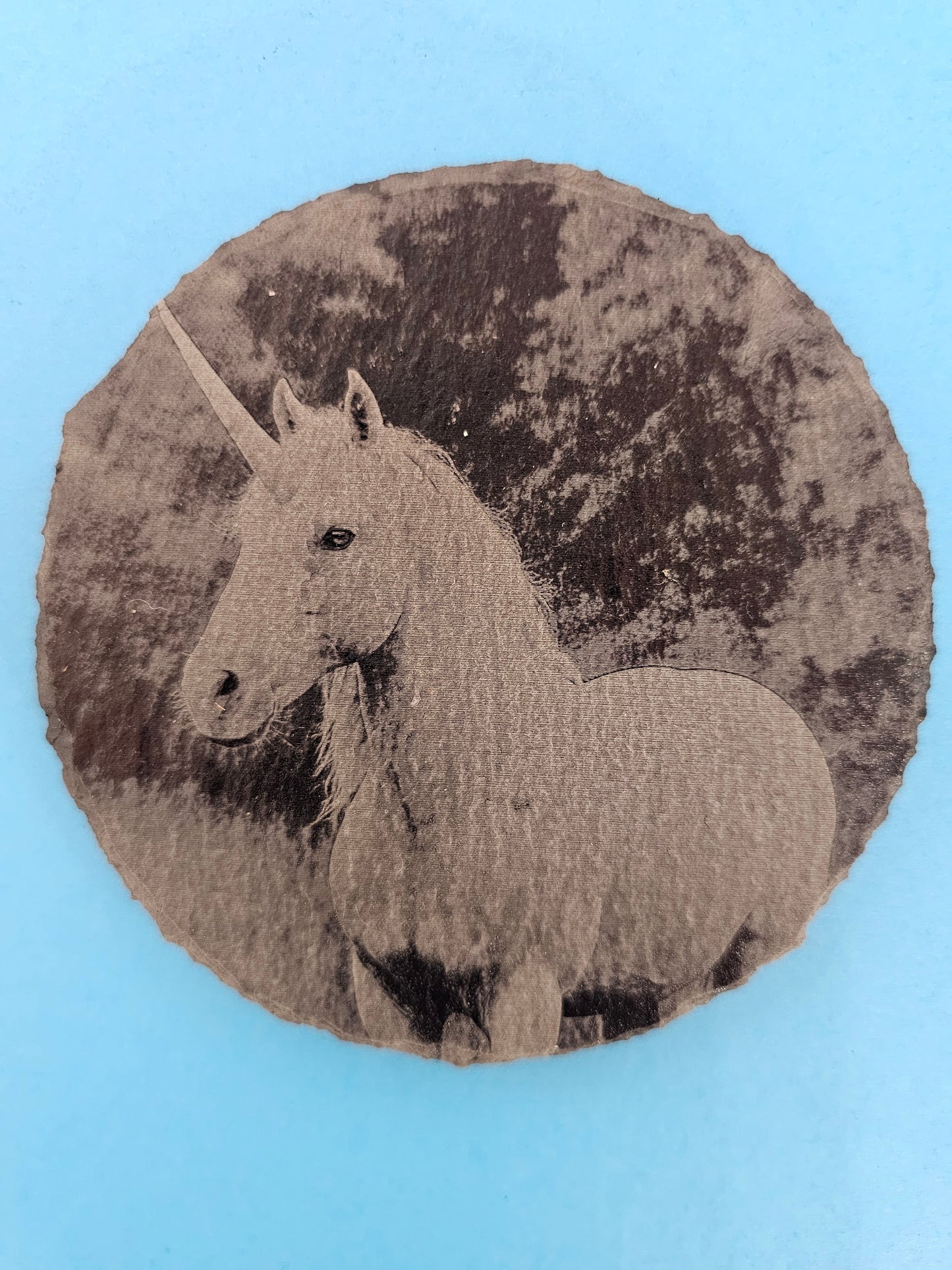 Fairy Tale Creature Slate Coasters (set of 4 with holder)