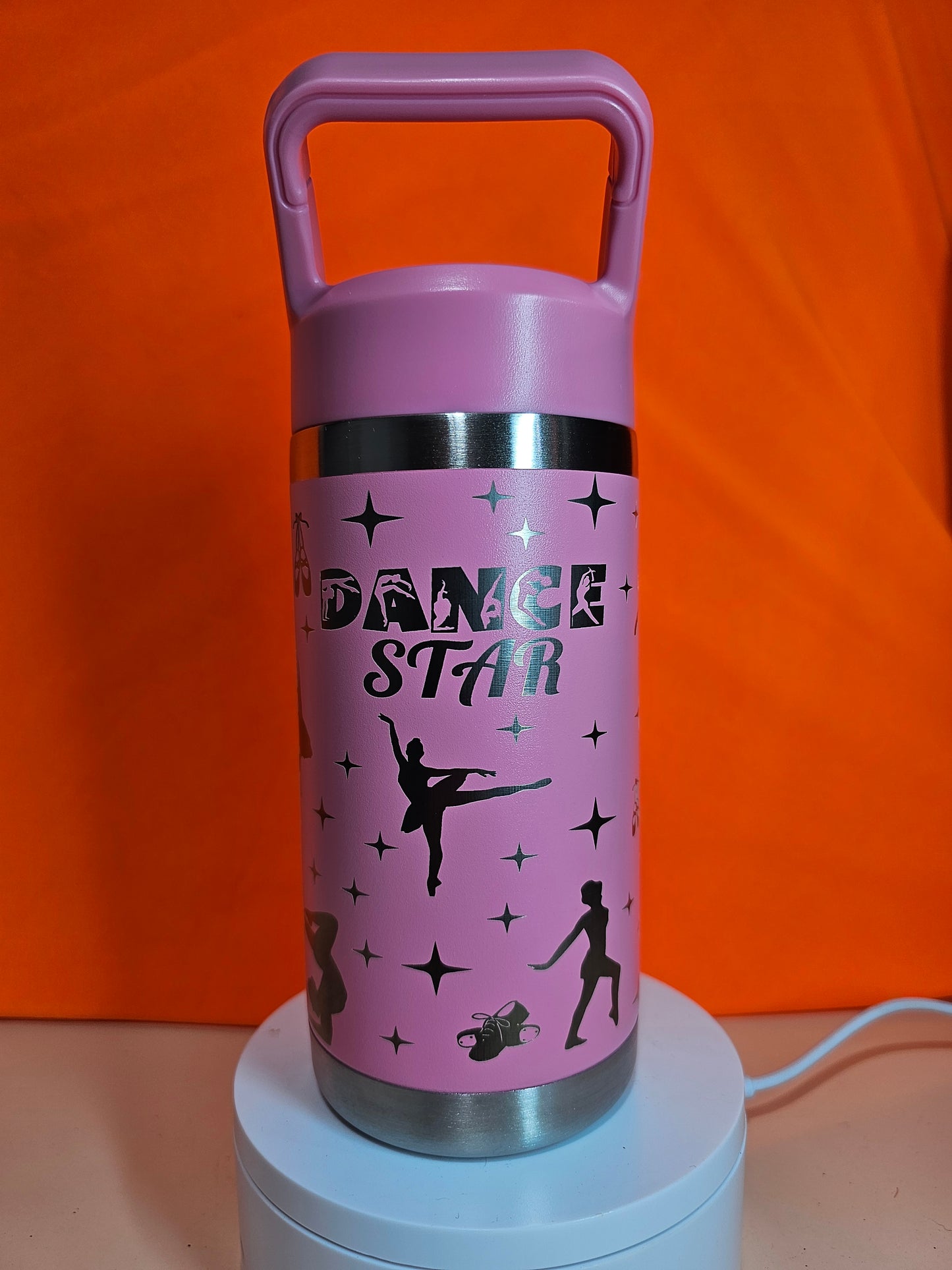 Dance Theme Laser engraved 12oz cups
