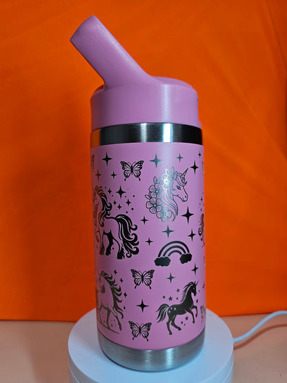 Unicorn Theme Laser engraved 12oz cups
