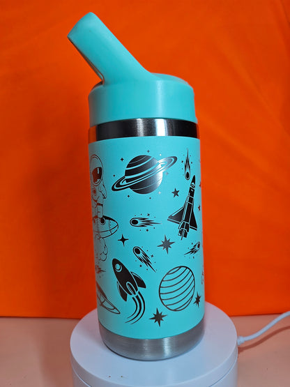 Space Theme Laser engraved 12oz cups