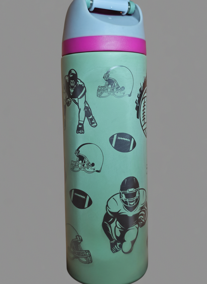 Football Star Sip and Pour Style 24oz Cups