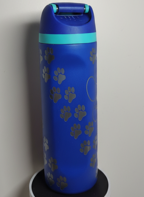 Dog Lover Paw Print Sip and Pour Style 24oz Cups