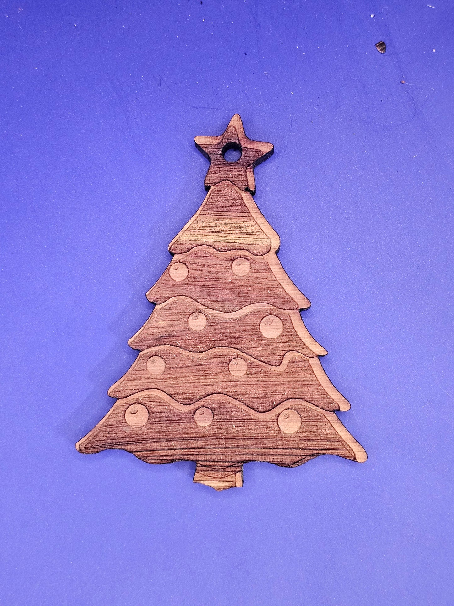 Christmas Tree Cedar Ornament