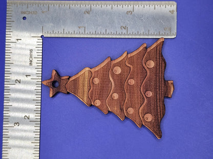 Christmas Tree Cedar Ornament