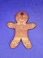 Gingerbread Man Cedar Ornament