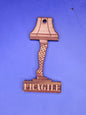 Leg Lamp Cedar Ornament