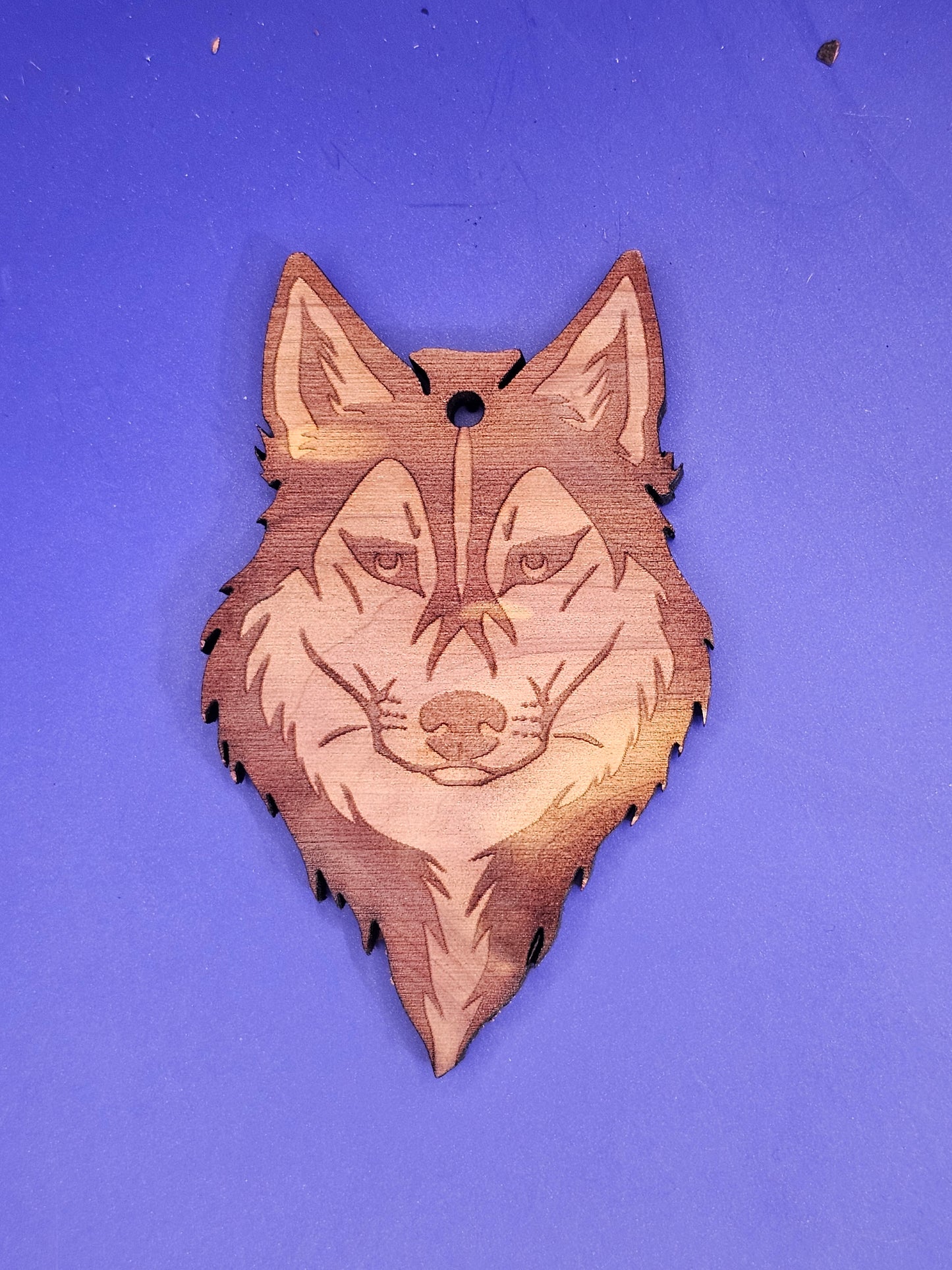 Wolf Cedar Ornament