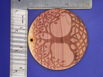 Celtic Tree of Life Cedar Ornament