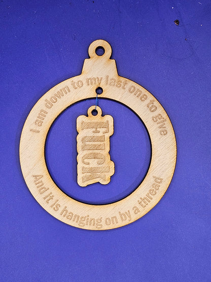 My Last F*** Ornament