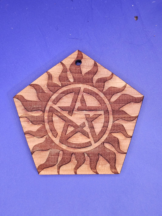 Anti Possession Cedar Ornament