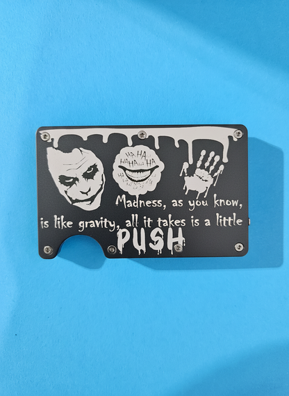 Edge of Madness Metal Minimalist Wallets