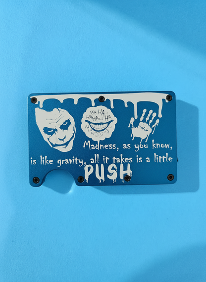 Edge of Madness Metal Minimalist Wallets