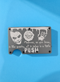 Edge of Madness Metal Minimalist Wallets