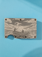 Fishing Metal Minimalist Wallets