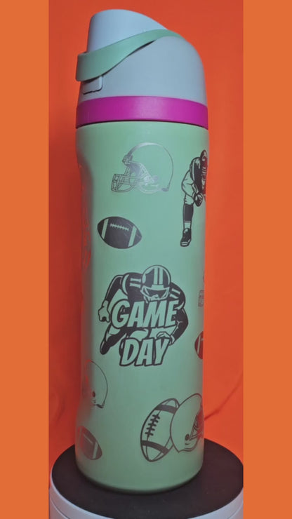 Football Star Sip and Pour Style 24oz Cups