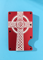 Celtic Cross Metal Minimalist Wallets
